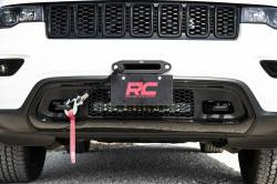 Rough Country Suspension Systems - Rough Country Hawse Fairlead License Plate Mount Bracket-Black; RS138 - Image 5
