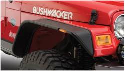 Bushwacker - Bushwacker Flat Style Front/Rear Fender Flares-Black, for Jeep TJ; 10920-07 - Image 2