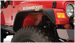 Bushwacker - Bushwacker Flat Style Front/Rear Fender Flares-Black, for Jeep TJ; 10920-07 - Image 6