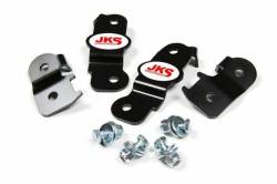 JKS - JKS Suspension Front & Rear Brake Line Relocation Brackets-Black; JKS2290 - Image 1