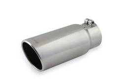 Flowmaster - Flowmaster 15368 Exhaust Pipe Tip Rolled Angle Polished Stainless Steel - Image 3