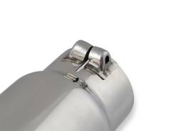 Flowmaster - Flowmaster 15368 Exhaust Pipe Tip Rolled Angle Polished Stainless Steel - Image 4