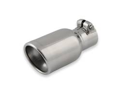 Flowmaster - Flowmaster 15364 Exhaust Pipe Tip Rolled Angle Polished Stainless Steel - Image 1