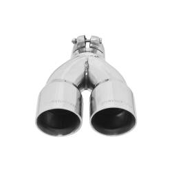 Flowmaster - Flowmaster 15384 Exhaust Pipe Tip Dual Angle Cut Polished Stainless Steel - Image 3