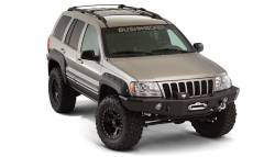 Bushwacker - Bushwacker Cut-Out Style Front/Rear Fender Flares-Black, for Jeep WJ; 10926-07 - Image 4