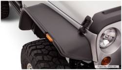 Bushwacker - Bushwacker Flat Style Front/Rear Fender Flares-Black, for Jeep JK; 10919-07 - Image 2