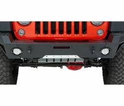 Bestop - Bestop Highrock 4x4 Front Bumper Skid Plate-Silver, for Jeep JK; 44948-00 - Image 2