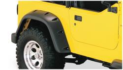 Bushwacker - Bushwacker Pocket Style Front/Rear Fender Flares-Black, for Jeep TJ; 10913-07 - Image 3