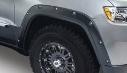 Bushwacker - Bushwacker Pocket Style Front Fender Flares-Black, for Jeep WK2; 10075-02 - Image 2