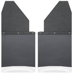 Husky Liners - Husky Liner Front/Rear 14" Wide Kickback Mud Flaps w/ SS Weights-Pair; 17111 - Image 1