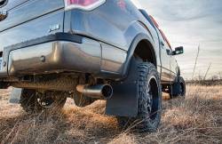 Husky Liners - Husky Liner Front/Rear 14" Wide Kickback Mud Flaps w/ SS Weights-Pair; 17111 - Image 3