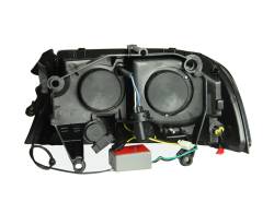 Anzo USA - Anzo USA Crystal Headlight Set w/ LED Halo-Chrome, for Dakota/Durango; 111193 - Image 3