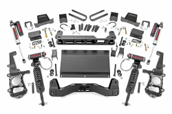 Rough Country Suspension Systems - Rough Country 6" Suspension Lift Kit, 21-24 Ford F-150 4WD; 58750 - Image 1