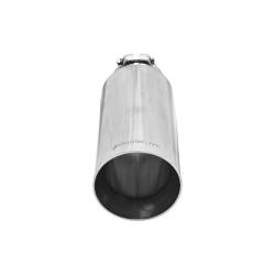 Flowmaster - Flowmaster 15398 Exhaust Pipe Tip Angle Cut Polished Stainless Steel - Image 3