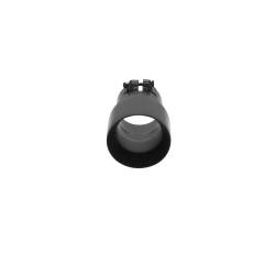 Flowmaster - Flowmaster 15377B Exhaust Pipe Tip Angle Cut Stainless Steel Black - Image 3