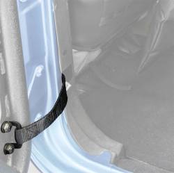 Smittybilt - Smittybilt Adjustable Door Check Straps Pair for Jeep Wrangler 769401 - Image 4