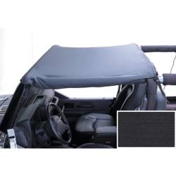 Rugged Ridge - Rugged Ridge 13573.15 Summer Brief Top for Jeep Wrangler Black Denim - Image 1