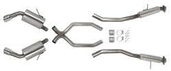 Hooker - Hooker Headers 70505306-RHKR Blackheart Cat-Back Exhaust System - Image 1