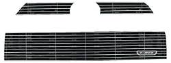 T-Rex Grilles - T-Rex Horizontal Bar Billet Aluminum Polished Grille Insert 21949 - Image 1