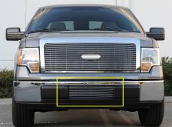 T-Rex Grilles - T-Rex Horizontal Bar Billet Aluminum Bumper Polished Grille Insert 25569 - Image 2