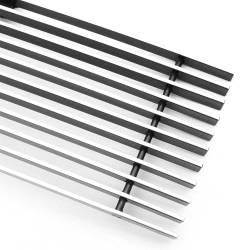 T-Rex Grilles - T-Rex Horizontal Bar Billet Aluminum Bumper Polished Grille Insert 25569 - Image 4