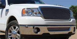 T-Rex Grilles - T-Rex Horizontal Bar Billet Aluminum Polished Grille Insert 21556 - Image 1