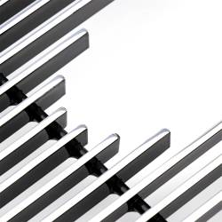 T-Rex Grilles - T-Rex Horizontal Bar Billet Aluminum Polished Grille Insert 21662 - Image 3