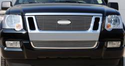 T-Rex Grilles - T-Rex Horizontal Bar Billet Aluminum Polished Grille Insert 21662 - Image 4
