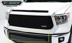 T-Rex Grilles - T-Rex Horizontal Bar Billet Aluminum Bumper Black Grille Insert 25964B - Image 1