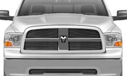 T-Rex Grilles - T-Rex Horizontal Bar Billet Aluminum Polished Grille Insert 21456 - Image 2