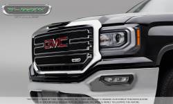 T-Rex Grilles - T-Rex Horizontal Bar Billet Aluminum Black Grille Insert 21215B - Image 4