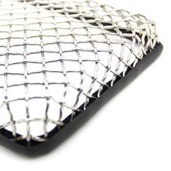 T-Rex Grilles - T-Rex Upper Class Series Woven Mesh Bumper Polished Grille Insert 55569 - Image 2