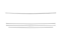 T-Rex Grilles - T-Rex Horizontal Bar Billet Aluminum Grille Insert-Silver 6211236 - Image 1