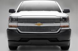 T-Rex Grilles - T-Rex Laser Billet Series Horizontal Bar Polished Grille Insert 6211270 - Image 1