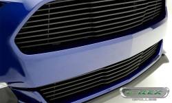 T-Rex Grilles - T-Rex Laser Billet Series Horizontal Bar Bumper Black Grille Insert 6225301 - Image 4