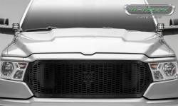 T-Rex Grilles - T-Rex Stealth Laser x Series Punch Style Black Grille Insert 7714651-BR - Image 2