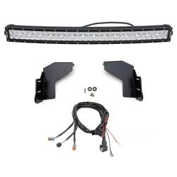 ZROADZ Z325472-KIT 30" LED Light Bar Double Row Top Kit for 17-19 Ford SD