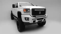 ZROADZ Z321221-KIT 30" LED Bar Front Straight Double Row for 15-19 Silverado