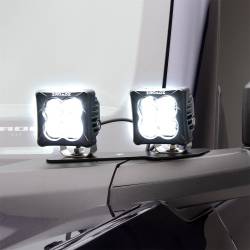 ZROADZ - ZROADZ Z365401-KIT4 3" LED Pod Lights White A-Pillar Kit for 21-25 Ford Bronco - Image 6