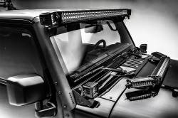 ZROADZ - ZROADZ Z334811 3" LED Pod Lights Front Roof Bracket for 07-18 Jeep Wrangler JK - Image 2