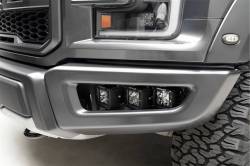 ZROADZ Z325672 3" LED Light Bar Front Bumper Fog Bracket for 17-20 Ford F150