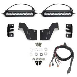ZROADZ Z415671-KIT 10" LED Light Bars Slim OEM Grille Kit for 17-19 Super Duty