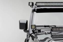 ZROADZ - ZROADZ Z374831-BK2 50" LED Bar Front Roof Bracket for 18-25 Gladiator & Wrangler - Image 1