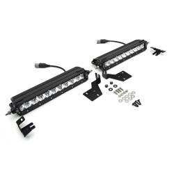 ZROADZ - ZROADZ Z415371-KIT 10" LED Bar Single Row Slim Grille Kit for 17-19 Ford SD - Image 3