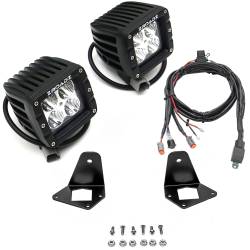 ZROADZ - ZROADZ Z334851-KIT2 3" LED Pod Lights Front Roof Side Kit for 18-24 Gladiator JL - Image 6