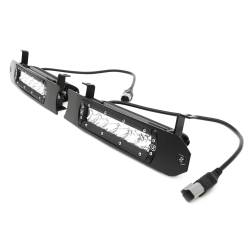 ZROADZ Z415471-KIT 6" LED Light Bars Slim OEM Grille for 17-19 Ford SD Lariat