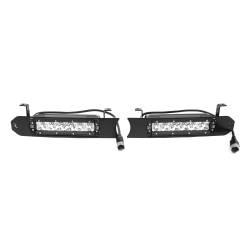 ZROADZ - ZROADZ Z415471-KIT 6" LED Light Bars Slim OEM Grille for 17-19 Ford SD Lariat - Image 3