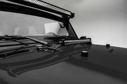 ZROADZ - ZROADZ Z344811-KIT 20" LED Light Bar Slim Hood Hinge Kit for 07-18 Wrangler JK - Image 2