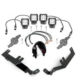 ZROADZ - ZROADZ Z361221-KIT4 Hood Hinge LED Kit for Silverado 2500HD/3500HD - Image 1