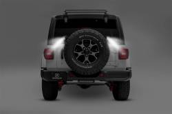 ZROADZ - ZROADZ Z394951-KIT 3" LED Pod Light Rear Tire Carrier for 18-25 Jeep Wrangler JL - Image 1